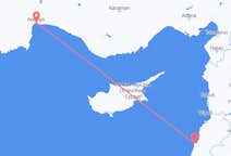 Vluchten van Beiroet naar Antalya