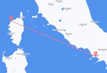 Flights from Calvi, Haute-Corse, France to Naples, Italy