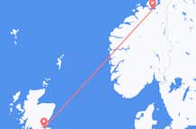 Flyrejser fra Trondheim til Edinburgh