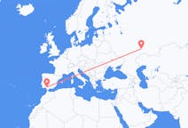 Flyrejser fra Samara, Rusland til Sevilla, Spanien