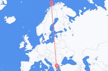 Flyrejser fra Tromsö til Athen