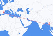 Flyrejser fra Rangoon til Alicante
