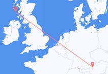 Flights from Tiree, the United Kingdom to Salzburg, Austria