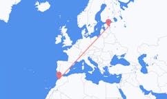 Flyreiser fra Casablanca, til Tartu