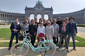 Livlig Bryssel Highlights Bike Tour NEDERLÄNDSKA