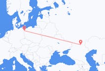 Fly fra Volgograd til Stettin