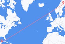 Flyreiser fra Cancún, Mexico til Arvidsjaur, Sverige