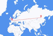 Flights from Neryungri, Russia to Paris, France