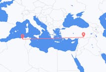 Flyreiser fra Constantine, Algerie til Sanliurfa, Tyrkia