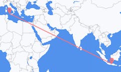 Flights from Semarang, Indonesia to Trapani, Italy