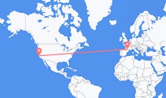 Flyreiser fra Monterey, USA til Toulouse, Frankrike