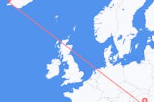 Flyg från Reykjavík till Timișoara