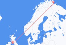 Flyg från Douglas till Kirkenes