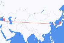 Flyreiser fra Toyama, Japan til Trabzon, Tyrkia