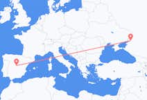 Fly fra Rostov-na-Donu til Madrid