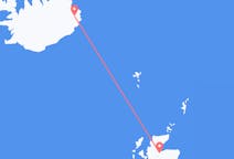 出发地 冰岛出发地 埃伊尔斯塔济前往苏格兰的印威內斯的航班
