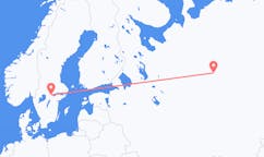 Flights from Syktyvkar, Russia to Örebro, Sweden