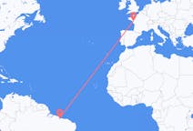 Flights from São Luís, Brazil to Nantes, France