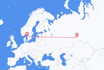 Flights from Tyumen, Russia to Gothenburg, Sweden