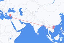 Flyreiser fra Da Nang, til Páfos