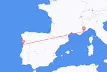 出发地 葡萄牙波尔图目的地 法国尼斯的航班