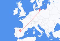 Flyg från Szczecin till Madrid