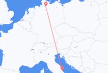 Flyg från Hamburg, Tyskland till Pescara, Italien