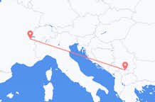 Flyreiser fra Priština, til Genève