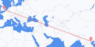 Flights from Vietnam to the United Kingdom