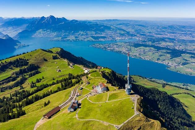 Self-guided Trip from Lucerne, Mt.Rigi+Mineral Baths+Lake Cruise