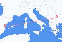 Flights from Valencia, Spain to Sofia, Bulgaria