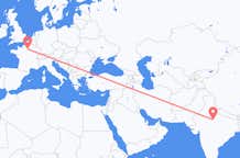 出发地 印度出发地 瓜廖尔目的地 法国巴黎的航班