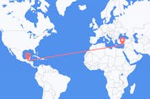 Flyreiser fra Flores, Guatemala til Larnaka, Kypros