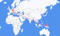 파푸아 뉴기니 와펜나만다 지구에서 출발해 이탈리아 베로나로(으)로 가는 항공편