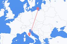 Flights from Gdańsk to Rome