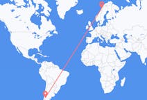 Flights from San Martín de los Andes, Argentina to Bodø, Norway