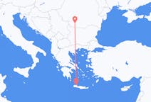 Vluchten van Craiova, Roemenië naar Chania, Griekenland