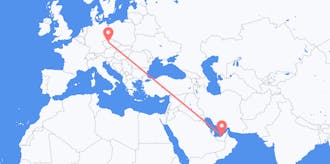 Flyg från Förenade Arabemiraten till Tjeckien