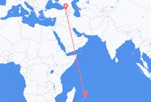 Flyrejser fra Mauritius til Kars