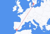 Flights from Tangier, Morocco to Malmö, Sweden
