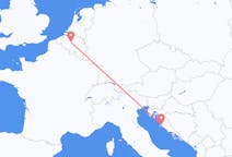Flights from Zadar in Croatia to Brussels in Belgium