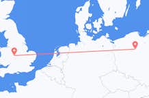 Flyreiser fra Bydgoszcz, Polen til Birmingham, England