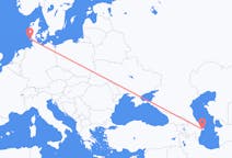 Flyrejser fra Baku til Vesterland