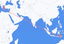 出发地 印度尼西亚出发地 古邦目的地 希腊伊拉克利翁的航班