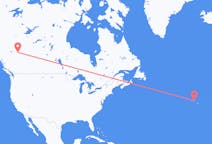 Flights from Dawson Creek, Canada to Terceira Island, Portugal