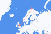 Flights from Lakselv, Norway to Birmingham, England
