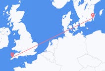 Flights from Kalmar, Sweden to Newquay, the United Kingdom