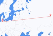Flyg från Yekaterinburg, Ryssland till Hamburg, Tyskland