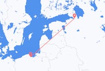 Vols de Saint-Pétersbourg, Russie vers Gdańsk, Pologne