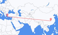 Flights from Yueyang, China to Astypalaia, Greece